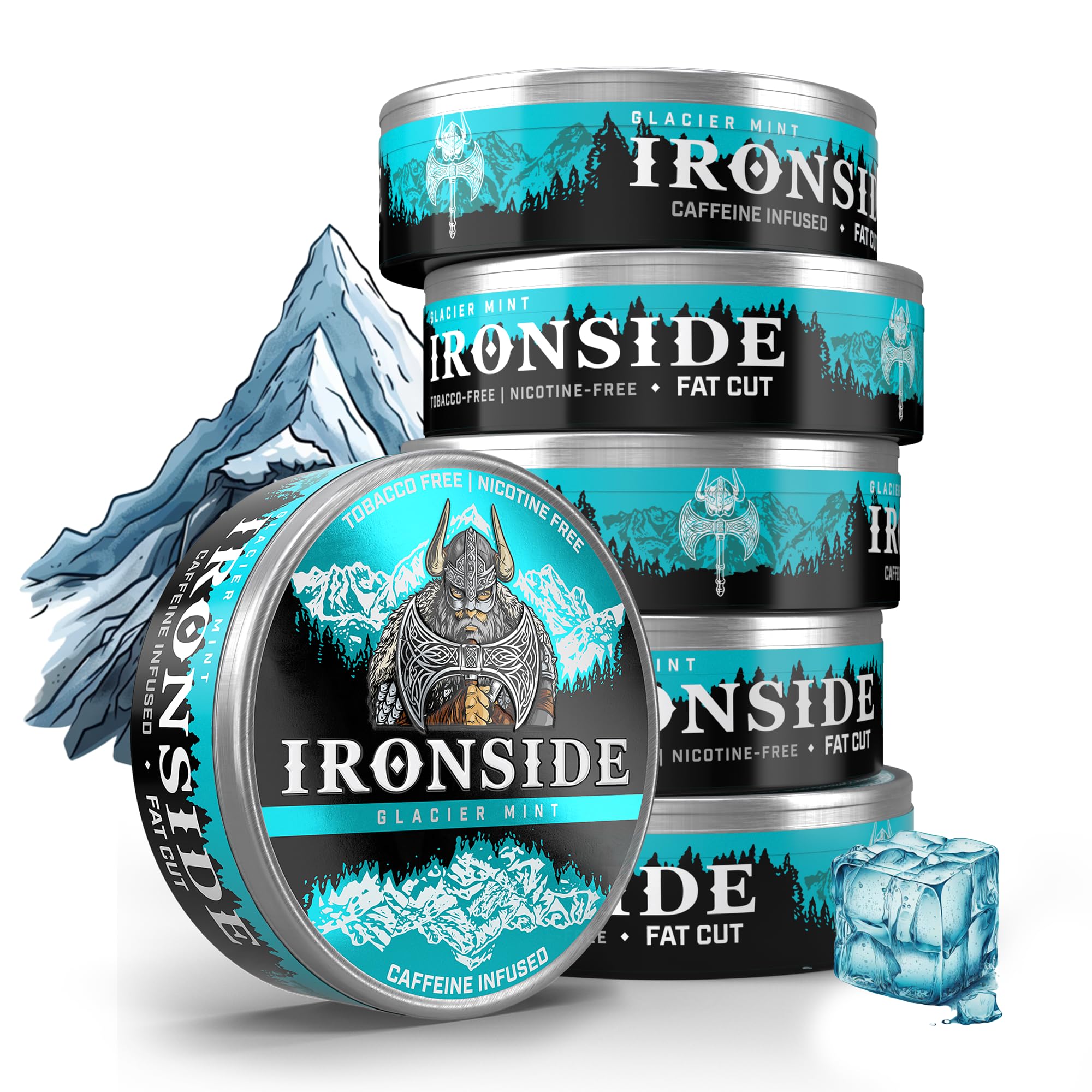 fat cut tobacco Ironside Dip - Glacier Mint - Fat Cut - Caffeine Infused - 6 Pack -  Smokeless Alternative - Tobacco Free - Nicotine Free in Saudi Arabia