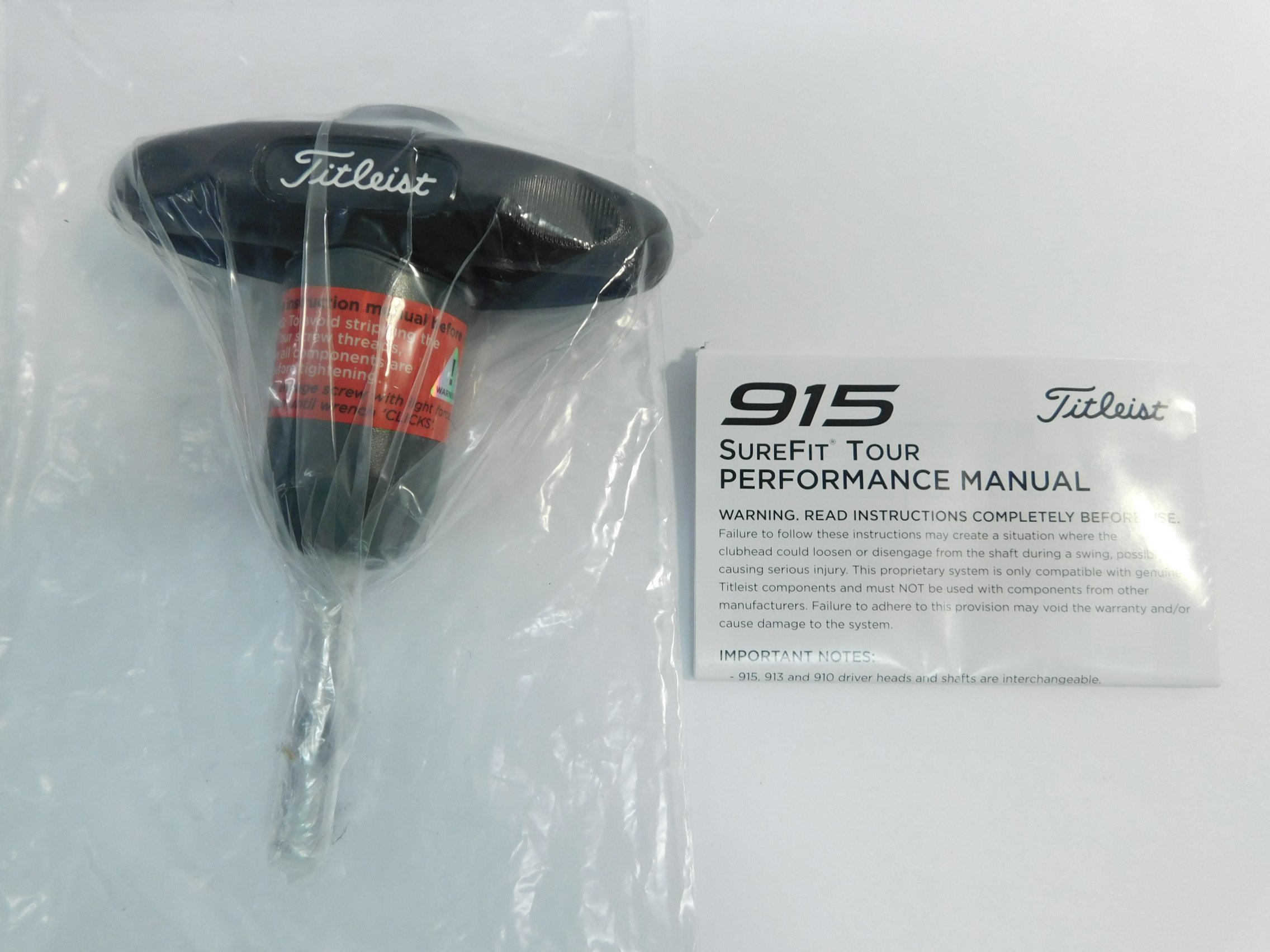 Amazon.com : Titleist 915 SureFit Tour Torque Wrench Tool for Drivers,  Woods & Hybrids with Performance Manual : Sports & Outdoors