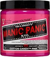 Manic Panic Big Pot 8oz High Voltage Cotton Candy Pink Hair Dye Classic Cream