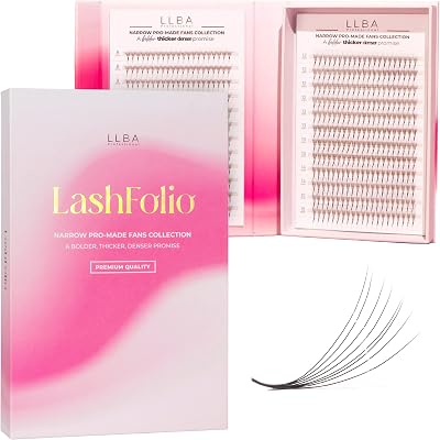 LLBA LashFolio Promade Fans Volume Eyelashes 5-10D C CC D 0.03-0.07mm 8-15mm