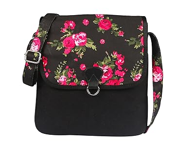 Crafts My Dream Womens Sling Bag(Cmd 217/2_Black)