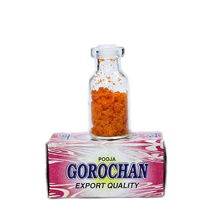 The Holy Mart Pure Gaulochan (Red_0.7 Inch X 1.5 Inch X 0.7 Inch)