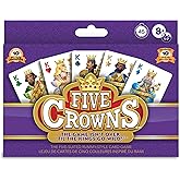 PlayMonster Five Crowns — The Game Isn't Over Until The Kings Go Wild! — 5 Suited Rummy-Style Card Game — for Ages 8+, Biling
