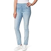 Gloria Vanderbilt Womens Amanda Pull on High Rise Jean Standard