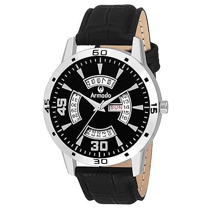 ARMADO AR-113-BLK Modern Cooperative ANALOGE Watch - for Men