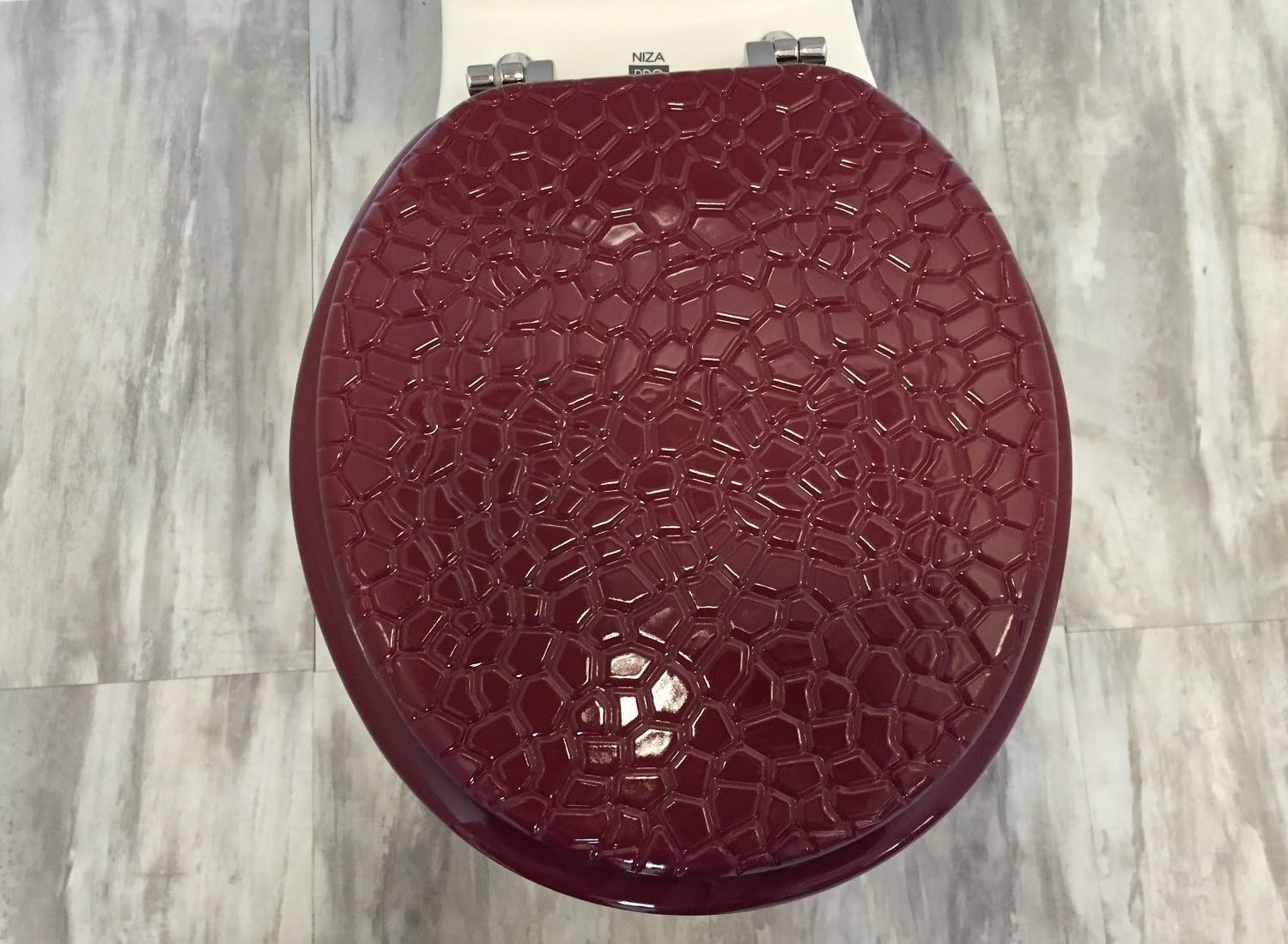 Best burgundy hard toilet seat