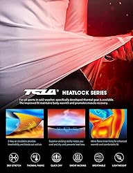 TSLA Women's Thermal Long Sleeve Tops, Mock Turtle