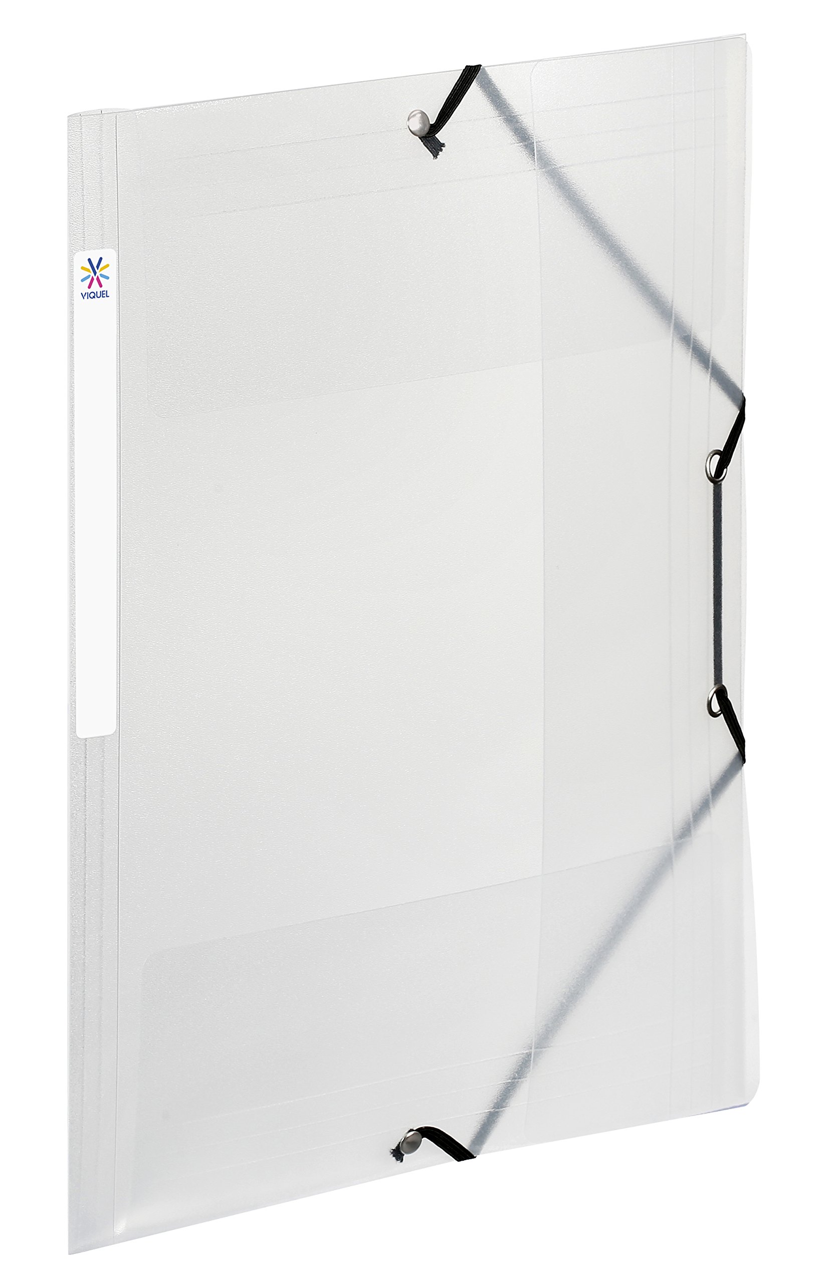 Viquel 113740 – 08 Elastic Plastic Shirt with 3 Flaps and Name Plate on The Tranche Colourless