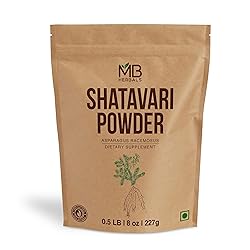 MB Herbals Pure Shatavari Powder 227 Gram | 8 oz