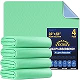 4 Pack 36” x 54” Extra Heavy Absorbency