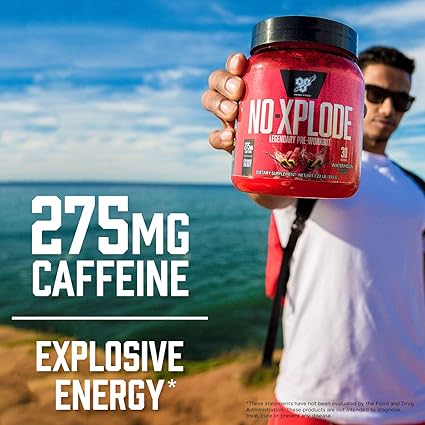 Amazon Com Bsn N O Xplode Pre Workout Supplement With Creatine Beta Alanine And Energy Flavor Pineapple Vice 30 Servings Health Personal Care