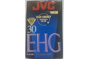 JVC TC30EHGB 30 Minute Blank VHS-C Tape