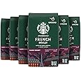 Starbucks Ground Coffee, Dark Roast Coffee, French Roast, 100% Arabica, 6 bags (18 oz each)