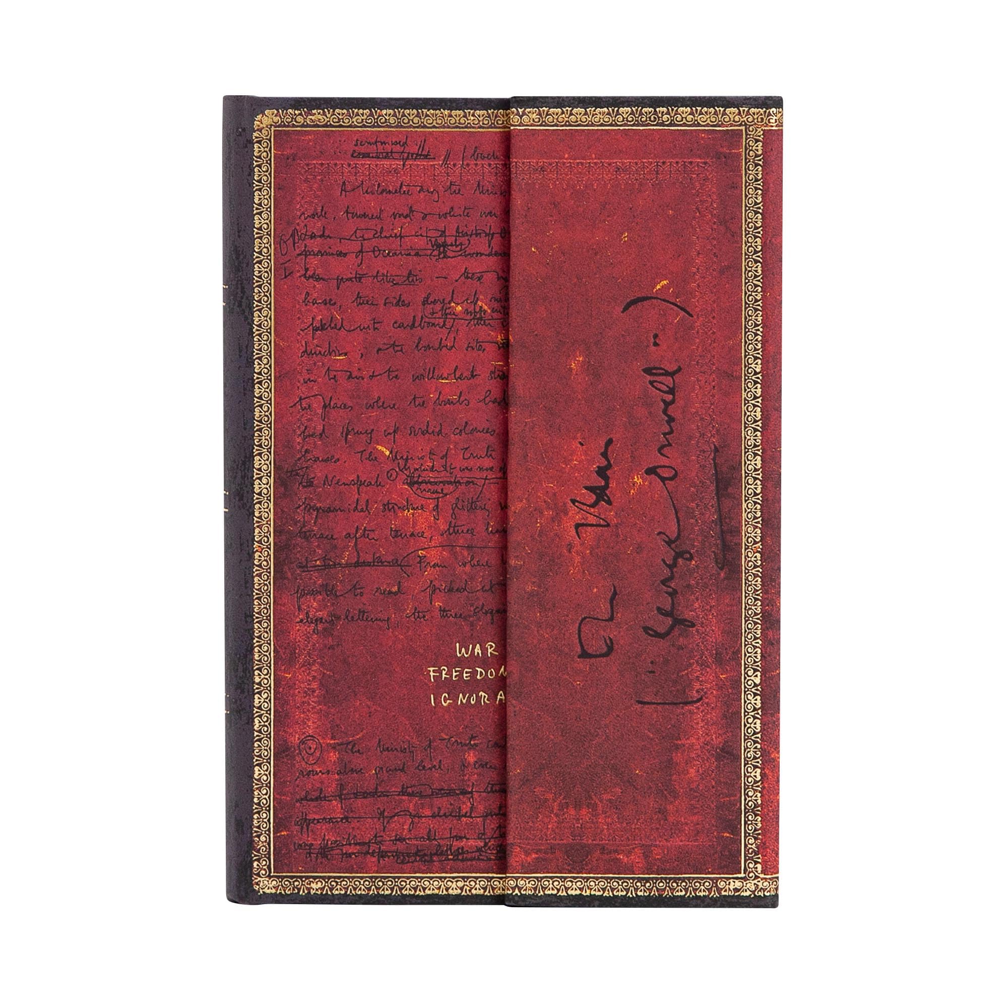 Paperblanks Hardcover Journal Orwell, Nineteen Eighty-Four | Unlined | Mini (100 × 140 mm)