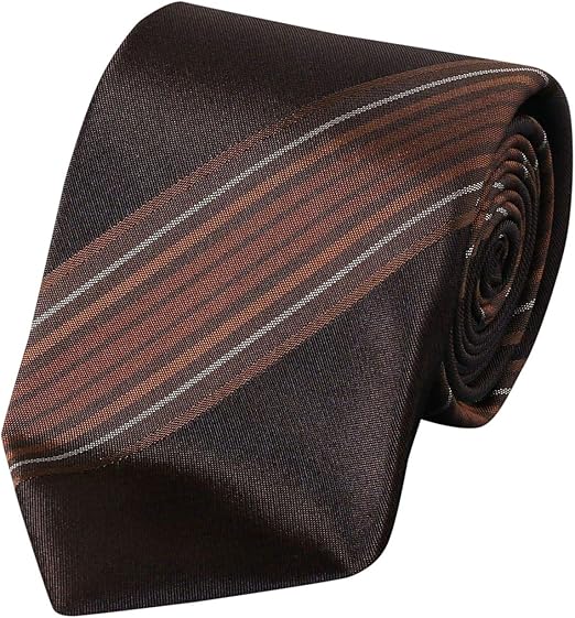 Amazon ユナイテッドアローズ Errico Formicola エリコフォルミコラ サテン マルチストライプ タイ 2900 Dk Brown 29 Free ネクタイ 通販
