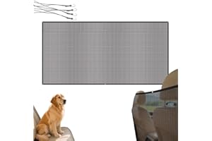 Dog Barrier for SUV - Adjustable Backseat Divider Mesh,Car Divider for Dogs | for Pickups Sedan Trucks SUV Van Vehicles
