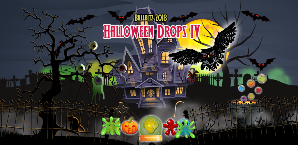 Halloween Drops 4 - Match three puzzle