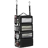 Aucovely Suitcase Organizer Travel Bags Organizer for Luggage Compression Hanging Packing Cubes for Travel Carry on Closet (Bag Only)