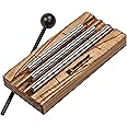 TreeWorks Chimes Energy Chime, 3 Notes –– MADE IN U.S.A. –– For Meditation, Classrooms, Sound Healing or Yoga, Includes Mallet