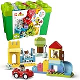 LEGO DUPLO Deluxe Brick Box 85 bricks Car Figures Storage