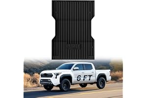 LASFIT Bed Mat for Toyota Tacoma 2024 2025 2026 Truck Bed (6ft,6'Bed), All Weather 6 ft Car Bed Liner for Toyota Tacoma Acces