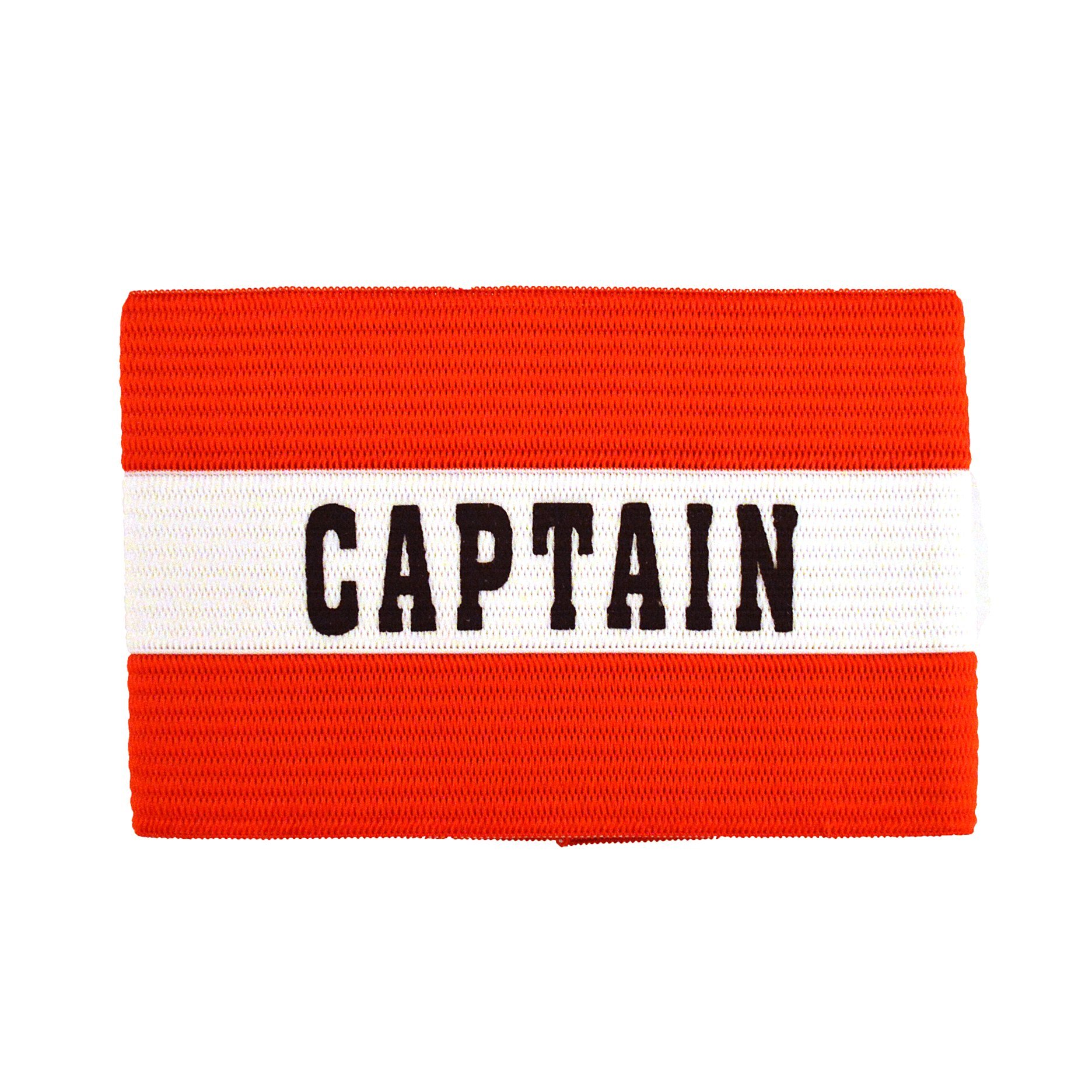 Chasing North Captains Armband for Football Hockey Rugby Netball – Youths & Men's Elasticated Sports Captain Armbands (Men's Red)