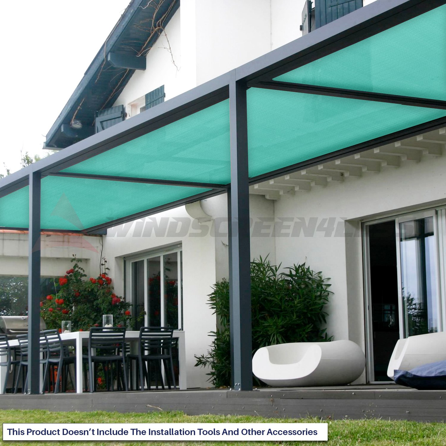 Amazoncom Windscreen4less Turquoise Green Sunblock Shade Cloth