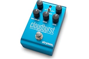 Strymon Cloudburst Ambient Reverb Guitar Pedal with Ensemble Engine, for Electric and Acoustic Guitar, Synths, Vocals and Keyboards