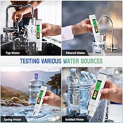 TDS Water Tester, 4 in 1 TDS Meter Digital Water