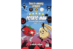 Potato Man, The Living Potato Superhero - Part II: A Witty & Silly Action Fantasy | Graphic Novels for Kids 9-12 | Comic Book
