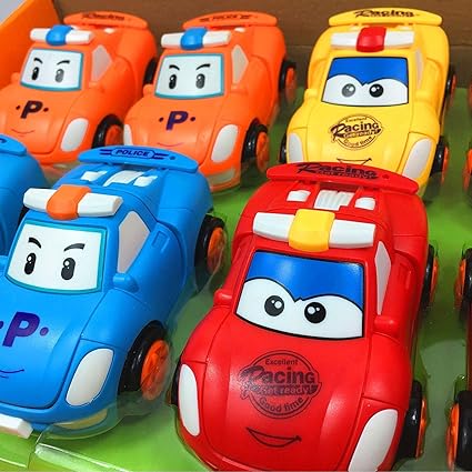 Grab Offers Early Education Racing Car + Scooter 1 Year Old Baby Push and Go Toy Vehicle Car for Kids.(Random Color) (2 +1pcs)