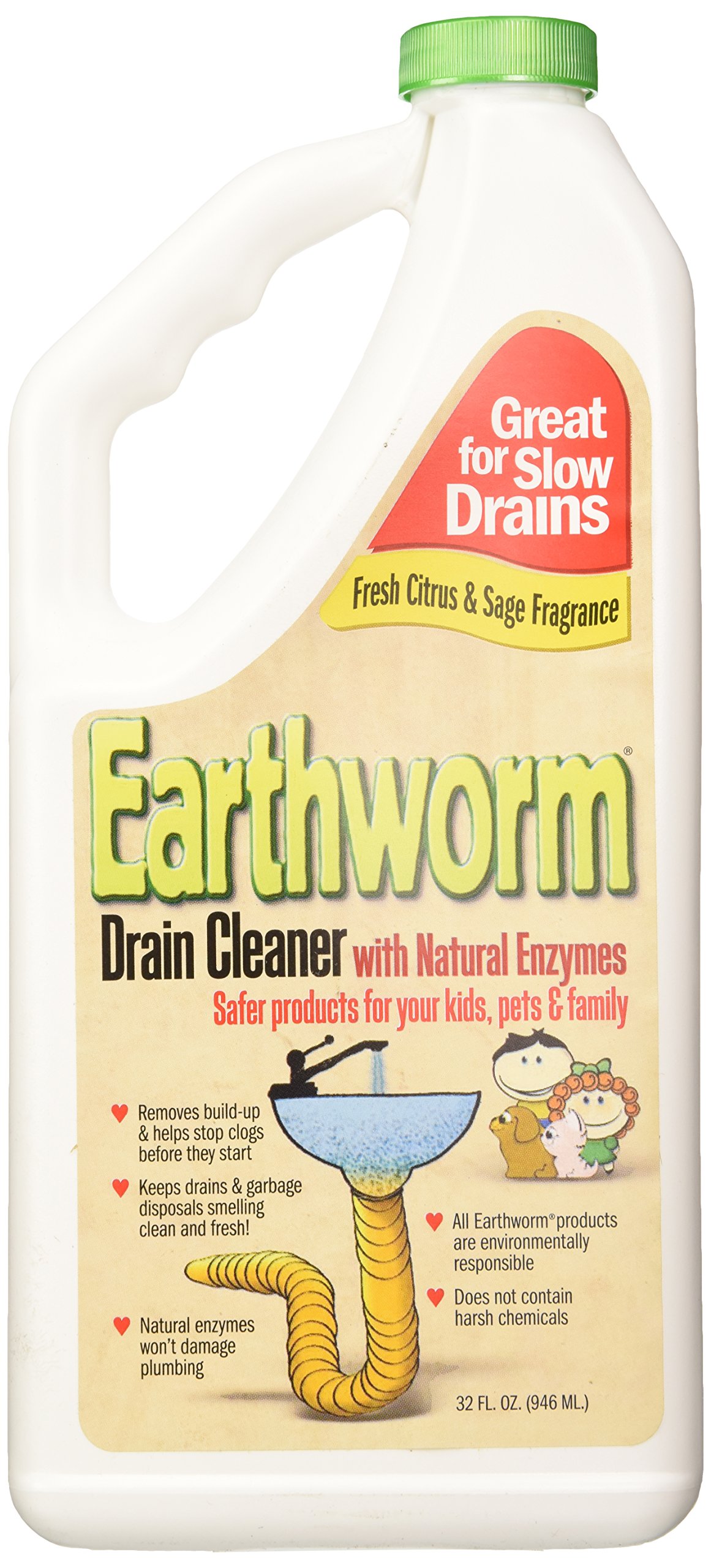 Earthworm® Septic System and Cesspool Treatment Natural