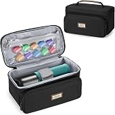 CURMIO Carrying Case Compatible with OutIn Nano Electric Espresso Machine | Camping Coffee Maker Travel Bag with Pockets for Capsules and Accessories
