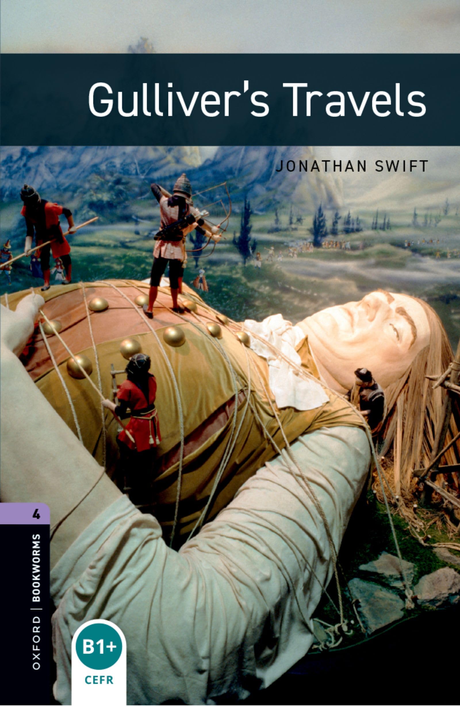 Portada de Gulliver's travels - Oxford bookworms library, Nivel 4, Con expansione online, Audio disponible para descargar