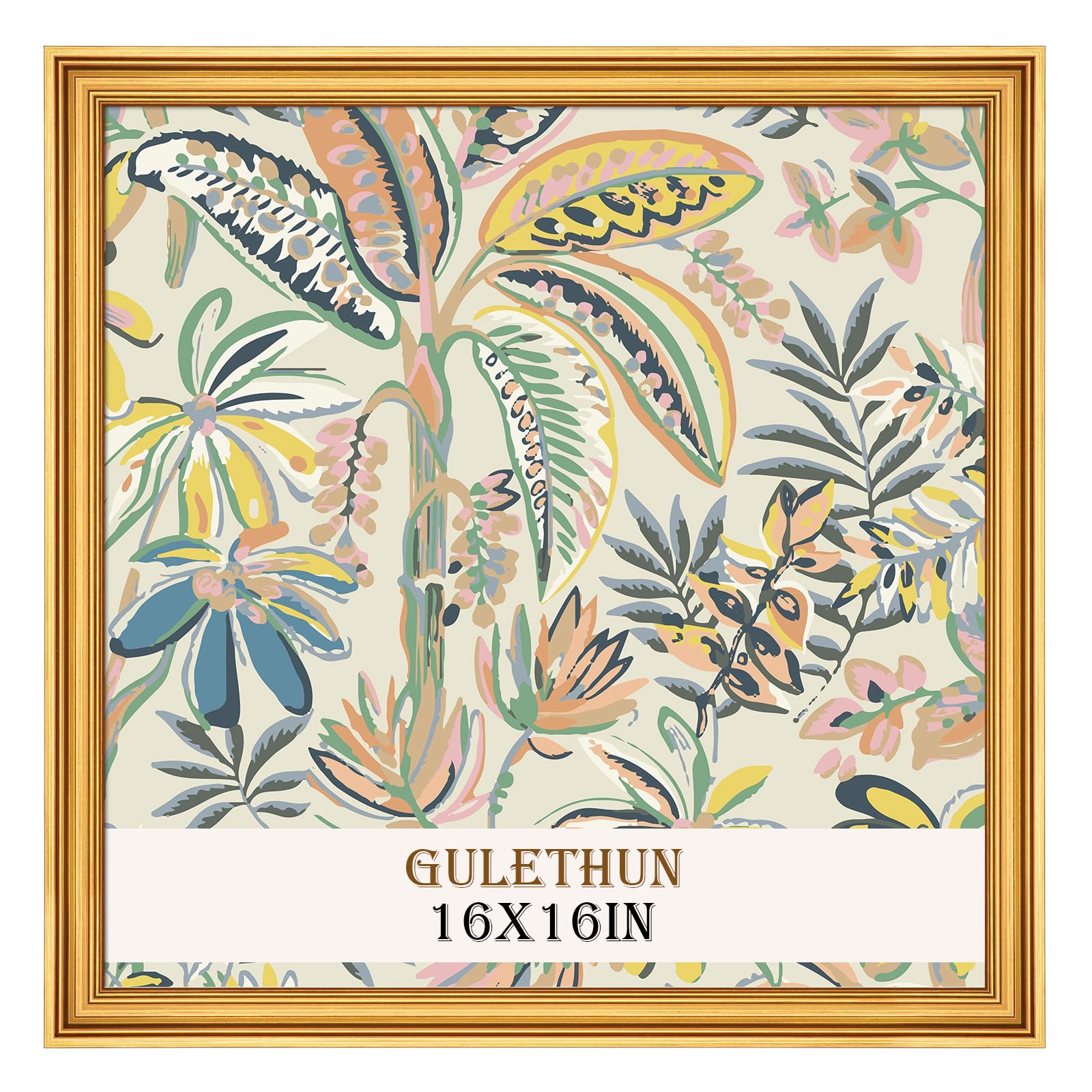 Photo 1 of ***Factory seal****

GULETHUN 16x16 Frame, Transitional Modern Design Picture Frames, Rustic Poster Frame for Home Decor, Gold Vintage Photo Frame, Horizontal or Vertical Display, Choose Size & Color