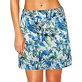 Oyamiki Women's Active Athletic Skort Lightweight Tennis Skirt Perfect for Running Training Sports Golf