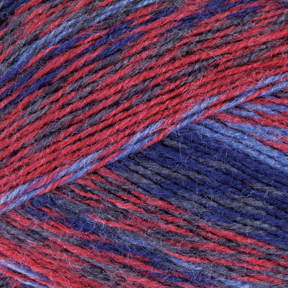 Mary Maxim Step Softly Yarn, Wool, Marina Mix, 17.78 x 10.16 x 7.62 cm