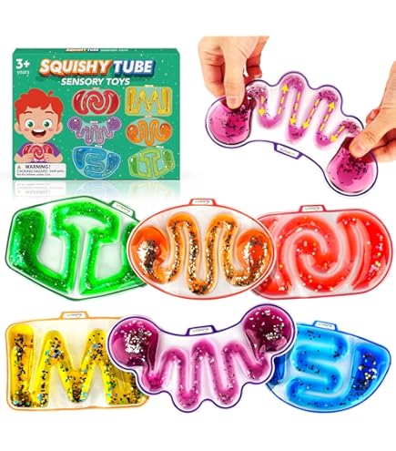 JONRRYIN Juguete para clasificar por Colores, Juguete sensorial, Juguete para el Desarrollo sensorial, Juguete antiestrés para niños, Juguete antiestrés para TDAH y Autismo (arcoíris