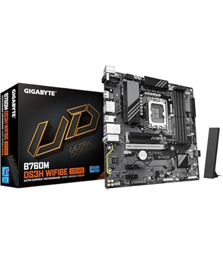 Amazon.com: GIGABYTE B760M DS3H AX (LGA 1700/ Intel/ B760/ M-ATX