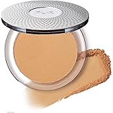 PÜR MINERALS 4-in-1 Pressed Mineral Makeup Powder Foundation with SPF 15 - Concealer & Finishing Compact Pressed Powder for Face - Buildable Medium to Full Coverage Foundation Powder
