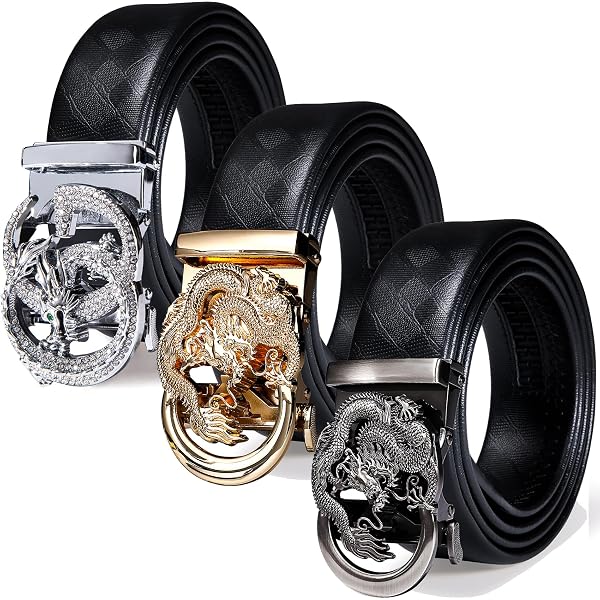 Pure Zinc Ratchet Belt Buckle Replacement for 1 3/8\