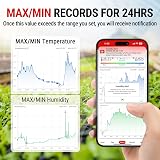ThermoPro TempPro TP350 Bluetooth Room Thermometer 2 Pack Indoor Hygrometer view 7