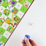 DIVCHI Snakes & Ladders Game for 2-6 Players Ages 3+ with Foldable Board view 3