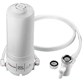 Home Master HM-MINI-1CCB Countertop Faucet Filter, 1500 Gallons Replaceable Filter, 1-Micron Absolute, Powerful Catalytic Carbon, Removes Chloramines, Chlorine, Chemicals, VOCs &amp; More, Made in USA