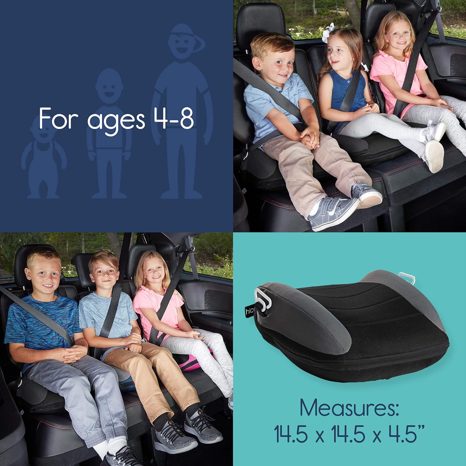 slim backless booster seat