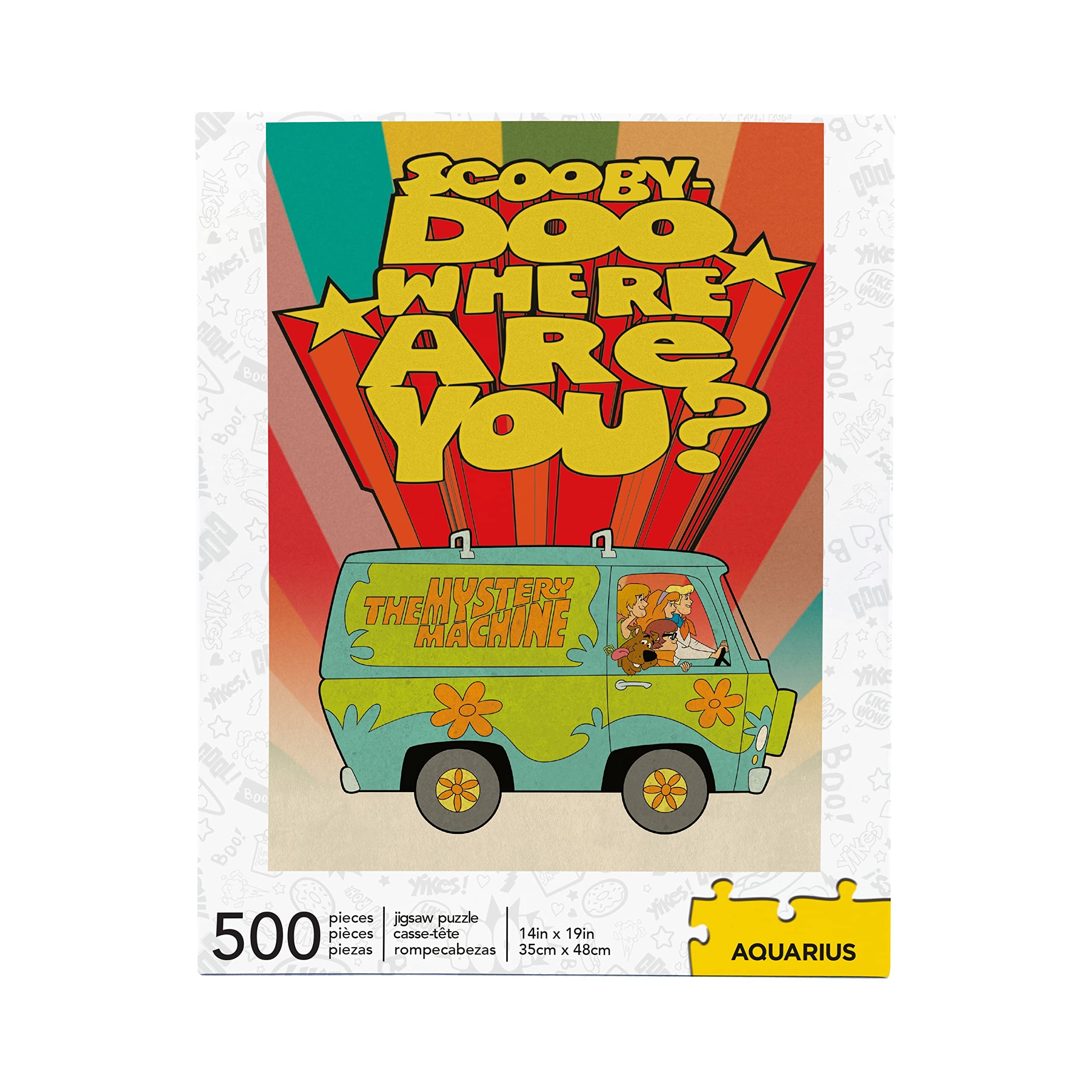 Scooby Doo Where Are You 500pc Jigsaw Puzzle