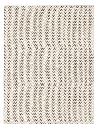 Wohnidee Teppich Morten Schurwolle Naturfaser Handgewebt Handwebteppich, Farbe:Creme, Größe:160 x 230 cm