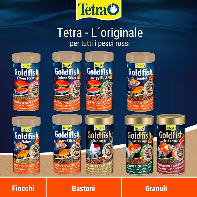 Goldfish Flakes - Mangime in Fiocchi per Pesci Rossi, 1 L