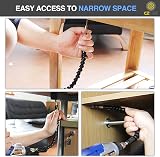 CZ Store 11.61" Drill Bit Extension Flexible Magnetic Hex Chuck Screwdriver view 2