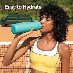 Insulated Water Bottle with Straw - Encool